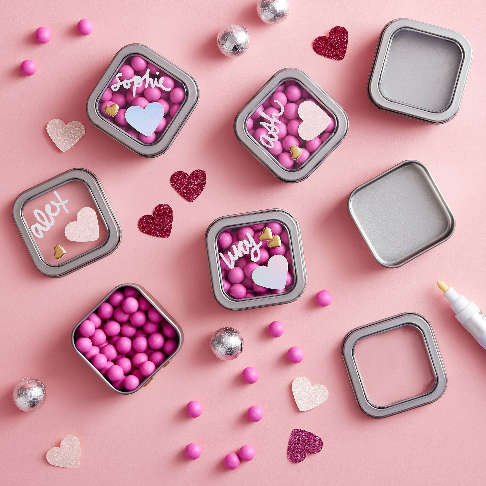 6 Packs: 30 ct. (180 total) Tin Favor Boxes by Celebrate It™ Occasions™